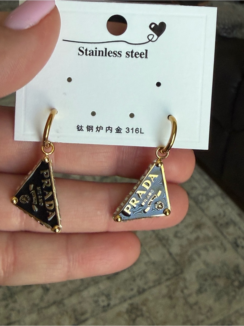Prada earrings set - Picture 2 of 9